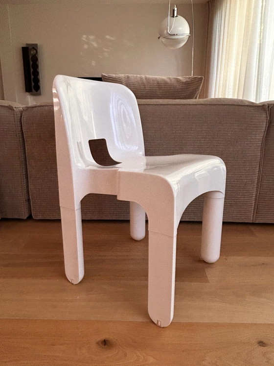 Sedia Kartell 4869 Universale di Joe Colombo – Sedie da pranzo, Plastica (photo 3 of 5)
