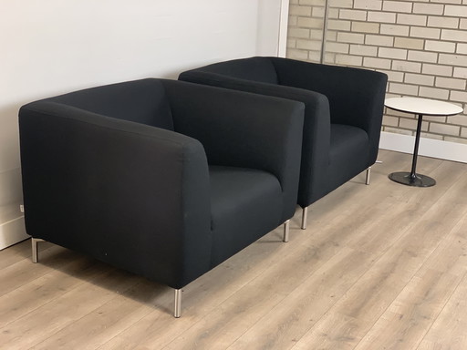 2 x Bert Plantagie fauteuils 