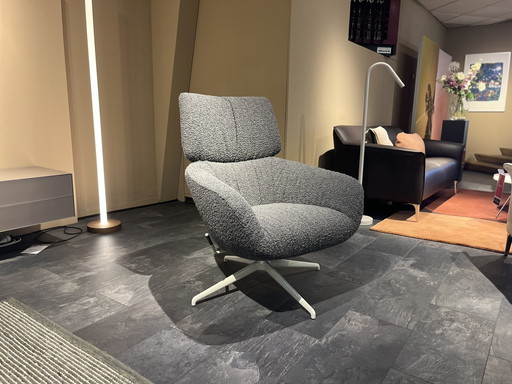 Leolux Lodey + poef fauteuil