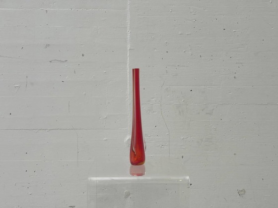 Image 1 of Flavio Poli Murano Vase for Seguso Vetri d’Arte – Sommerso technique, 1950s
