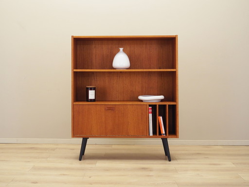 Teak bookcase, Danish design, 1970s, manufacturer: Clausen & Søn