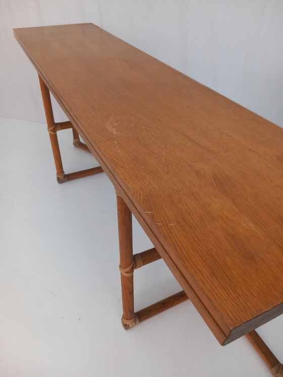 Image 1 of Lyda Levi - McGuire Console Table, 70s