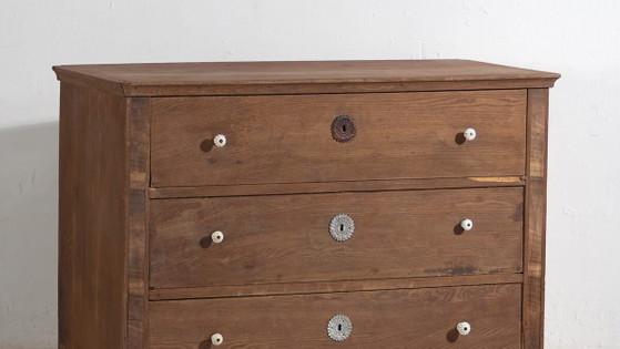 Antique wooden chest of drawers (c.1920) #28 (photo 3 of 34)