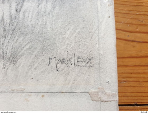 Image 1 of Oeuvre originale dessin de Mark Levy Wellington Nouvelle Zelande