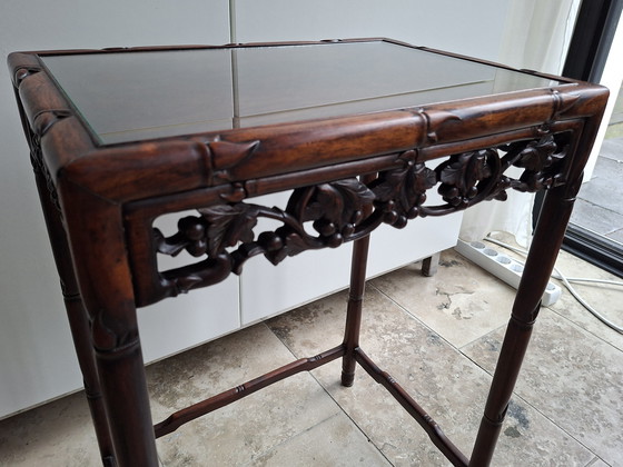 Image 1 of Table Hongmu chinoise de la dynastie Qing.