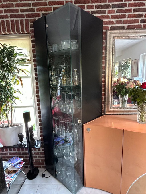 Modern Design Wandmeubel Uit 3 Delen – wandkast, Glass, Wood (photo 2 of 20)