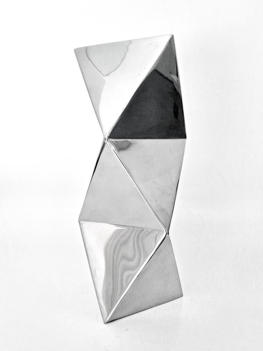 Chrome Metal Vase – vazen
