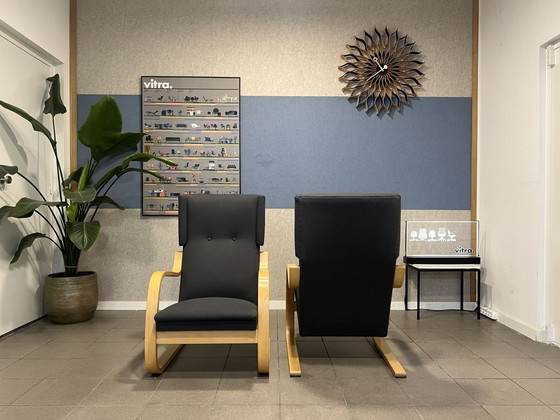 Image 1 of Artek | Alvar Aalto | 401 | Anthracite fabric | 4x