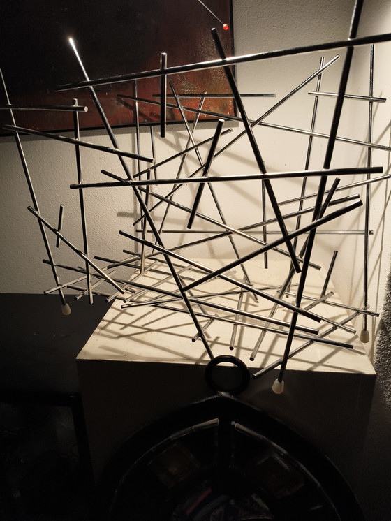 Image 1 of Portariviste Alessi Blow up Campana in acciaio inox dal design vintage