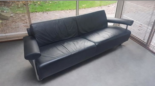 Ramos 550 4-Zits Leren Bank
