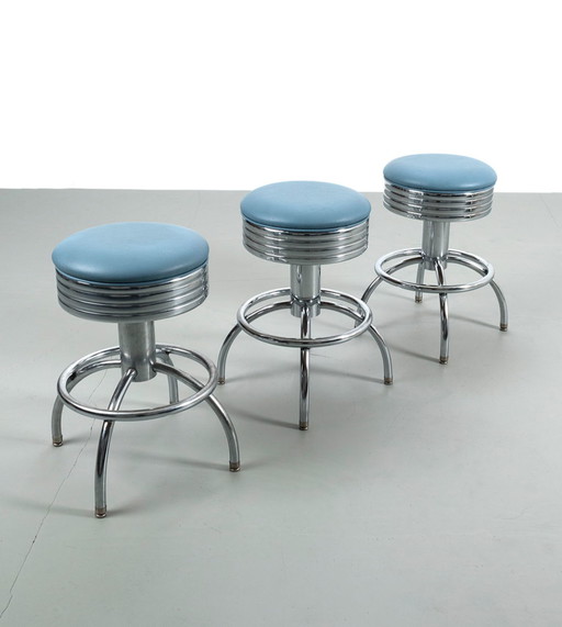 3x retro Amerikaanse diner krukken