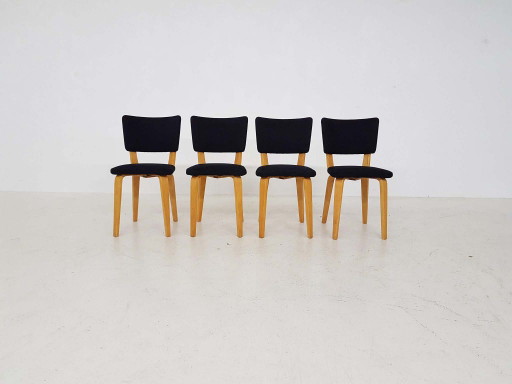 4x Cor Alons for Gouda den Boer dining chairs