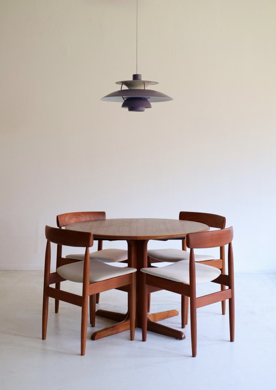 Suspension vintage Louis Poulsen PH5, violette, Métal (photo 4 sur 5)