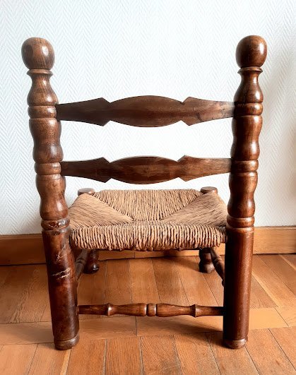 Image 1 of Chaise basse 1940 style Dudouyt