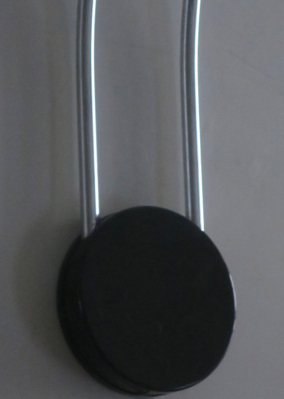 Image 1 of Mid-Century Modern boogvormige wandlamp van Bruno Gecchelin voor Skipper and Pollux, Italië, jaren 70.