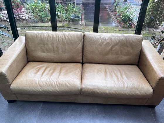 Image 1 of Lederland 3-seater sofa of Dutch design