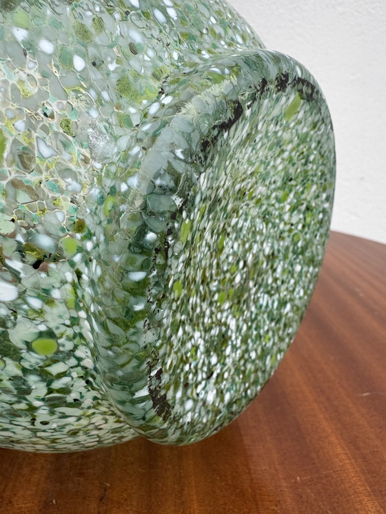 Image 1 of Antique Murano glass ball vase