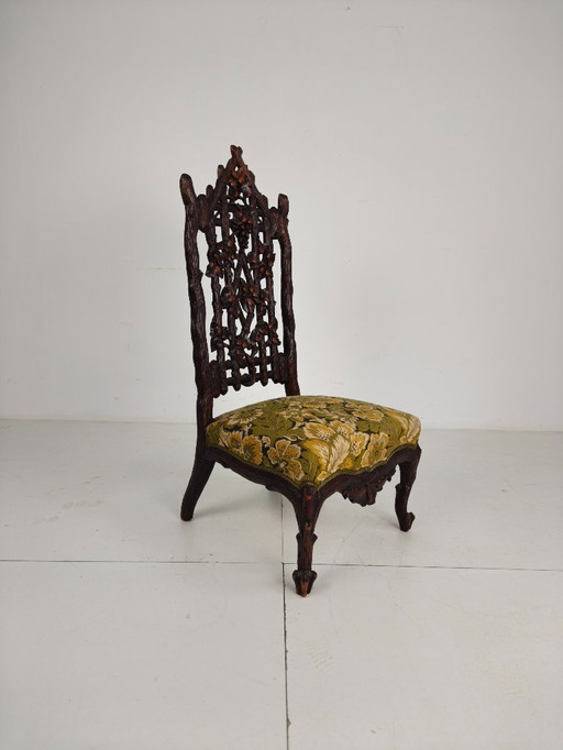 Bellissima SEDIA della Foresta Nera del XIX secolo