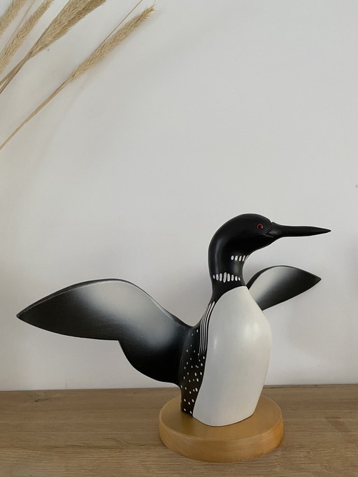 Hummel houten vogel uit Canada