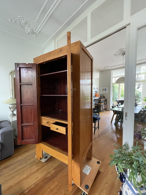 Image 1 of Massivholzschrank