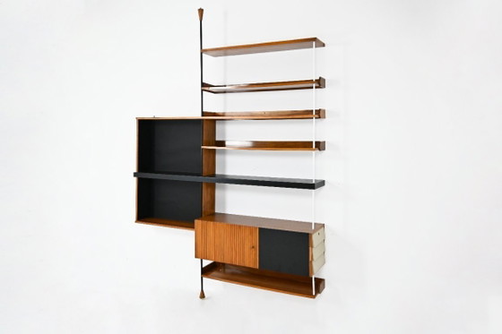 Image 1 of Mueble de pared de Luigi Fornasari, década de 1950.