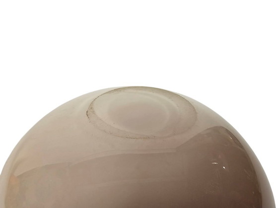 Image 1 of Murano - Alfredo Barbini - opalineglas - oranje/wit - Italie - 60's