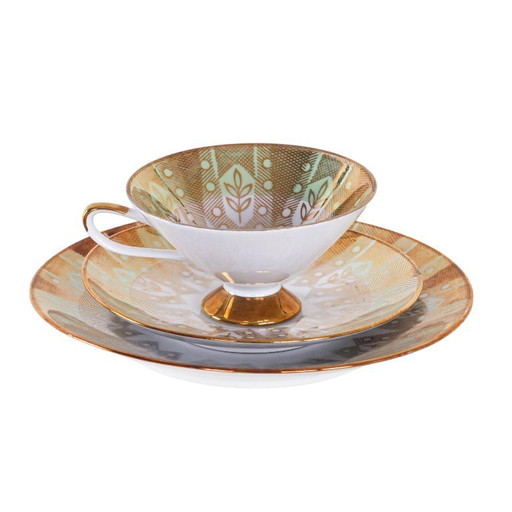 Porseleinen kopje, Duits ontwerp, jaren 1940, vervaardigd in Duitsland.