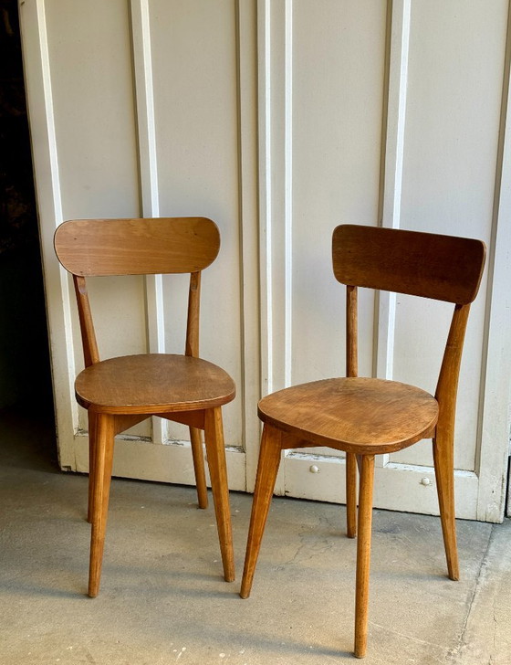 Pair of Raw Wood Chairs – Chairs and lounge chairs (photo 5 of 17)