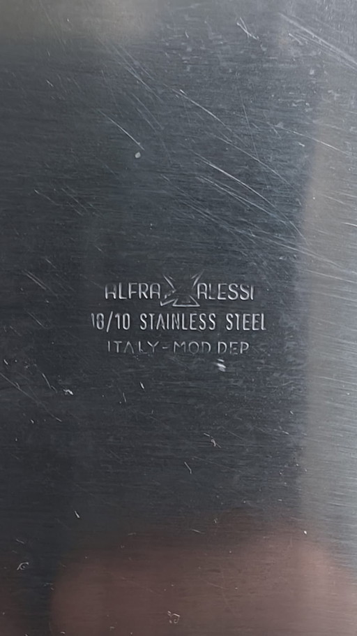 Cestino per il pane/portafrutta Alessi Alfra in acciaio inox