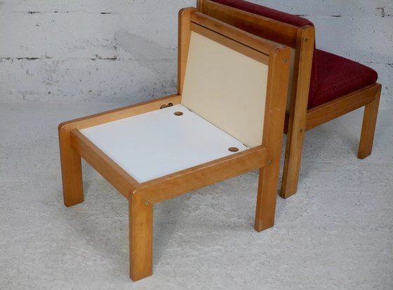 Image 1 of 2x Chauffeuses "Framboise" d'André Sornay