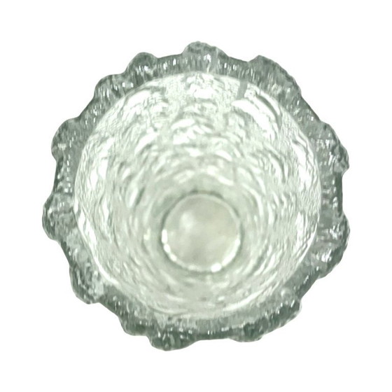 Image 1 of ARKTIS Georgshütte vase – Ice Bark Glass, Germany 1970s.