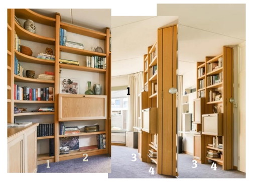 Hülsta Allwand Design Wandkast – Modulair Systeem met Bureau en Hoekelement