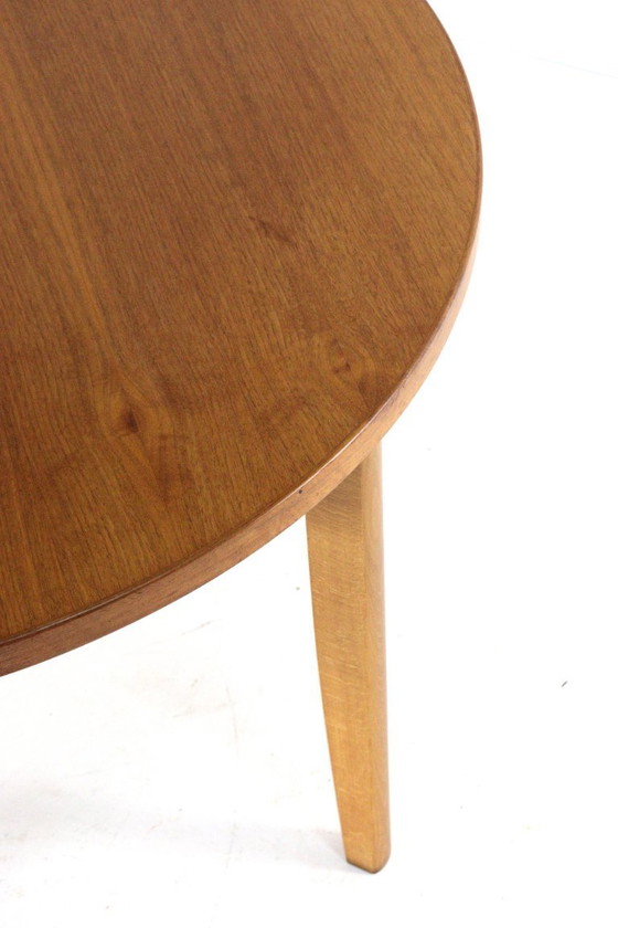 Image 1 of Round extendable dining table 'Rudolstadt' vintage