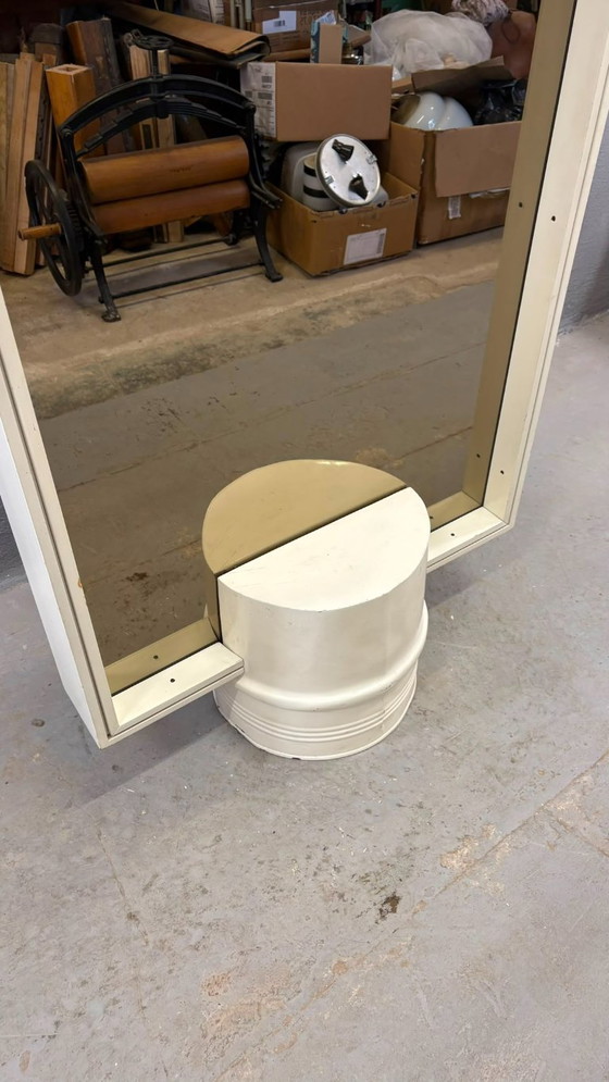 Image 1 of Mid-Century Modern Double-Sided Hall Stand with Mirror & Coat Hooks, 1960s, Europe