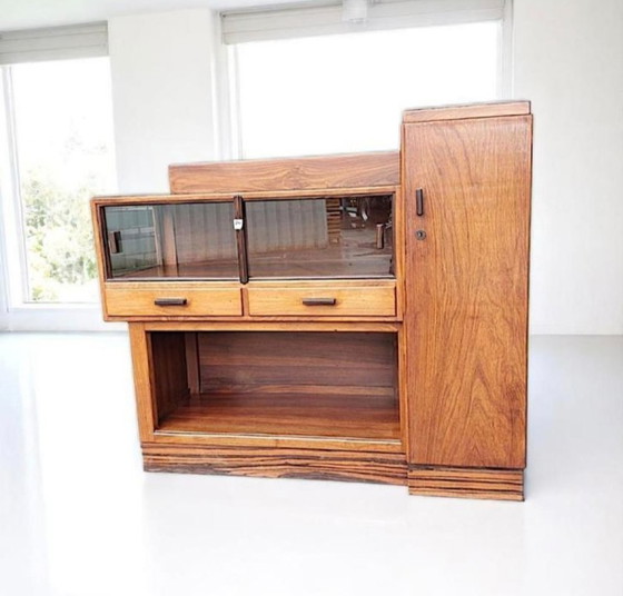 Image 1 of Art Deco dressoir Amsterdamse School