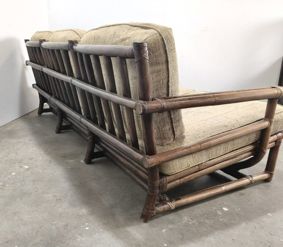 Image 1 of Vintage design rattan sofa from McGuire