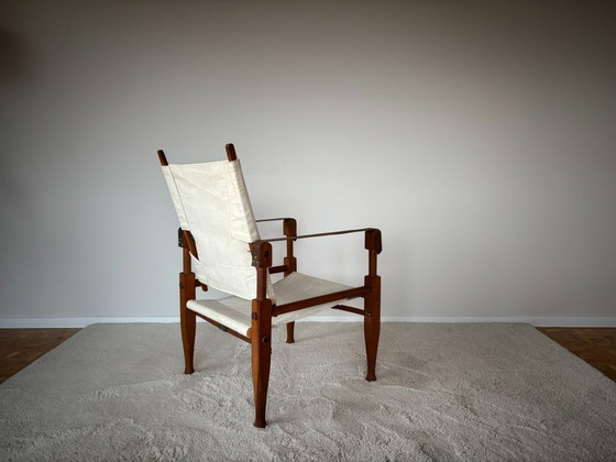 Image 1 of Poltrona Safari di Wilhelm Kienzle attribuita a Wohnbedarf, Svizzera, anni '50