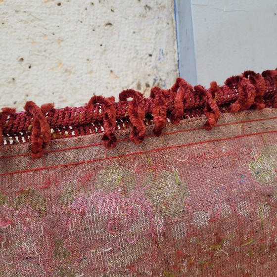 Image 1 of Large bedspread/tapestry, floral print, 40's - Eastern Europe