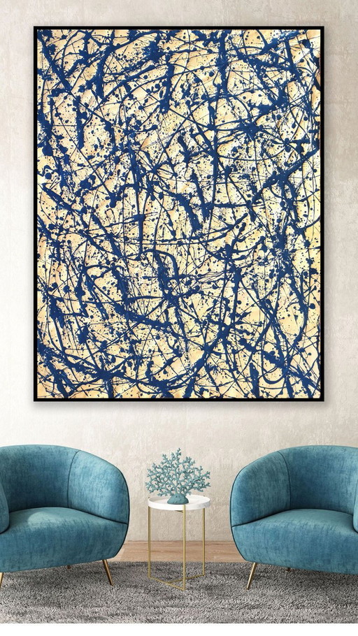 Jürgen Angeler - Blue Golden Informalism