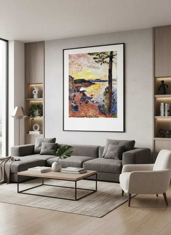 Image 1 of Matisse, Henri - Le Gouter (Golfe de Saint-Tropez) - Tirage d'art