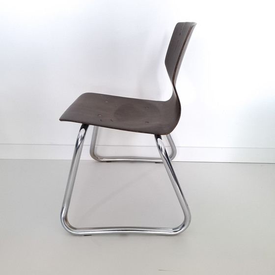 Image 1 of Chaise haute vintage Flöttoto Pagholz Adam Stegner, 1960