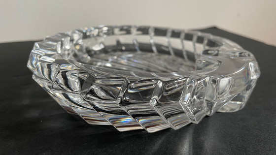 Image 1 of CENDRIER Cristal VINTAGE Forme Coquillage