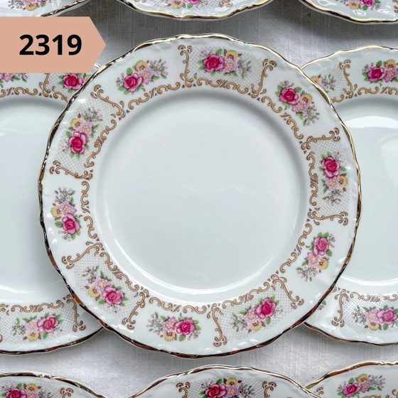 Piccolo piatto vintage in porcellana floreale, venduto singolarmente – Stoviglie, Porcelain, Retro (photo 3 of 11)