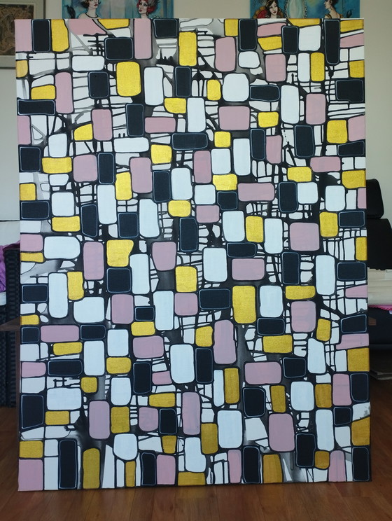 Image 1 of Natia Antadze Abstract Composition XXL
