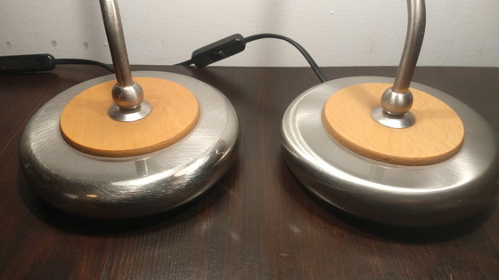 Image 1 of 2 Lampade da tavolo Augostinelli massicce vintage anni '90