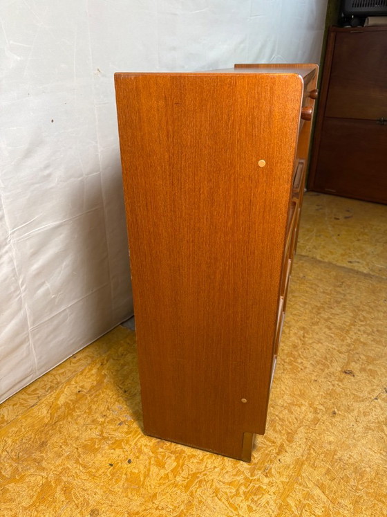 Credenza Compatta Vintage Nathan Squares Teak | Anni '60–'70 | Gamma Squares. Una favolosa Credenza Retro (photo 6 of 8)