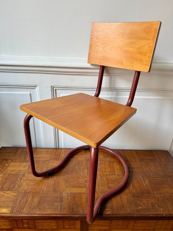 Image 1 of Vintage children's chair designed by Jacques Hitier in the 1970s