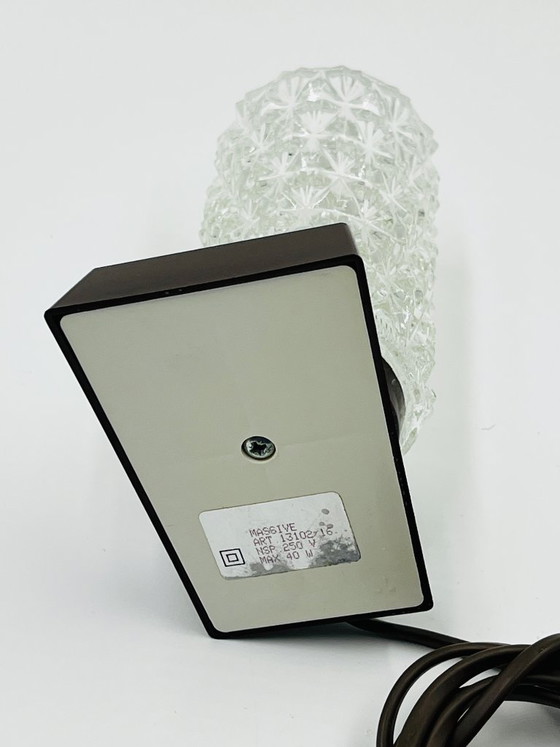 Massive bedside lamp in cut glass – Table lamps (photo 10 of 10)