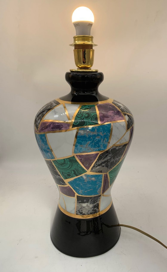 Image 1 of Share boni 1980s ceramic table lamp