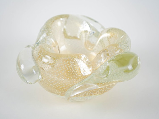 Image 1 of Cenicero de cristal de Murano, años 60, fabricado en Italia.